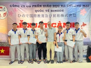 LỄ TRAO BẰNG VÀ XUẤT CẢNH DU HỌC NHẬT BẢN